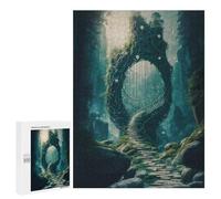 Jigsaw Puzzle for Teenagerss 500 PCS Enchanted Forest Portal -2 Jigsaw for Adults Hands-on Game Wall Art Difficult And Challenge 500 PCS