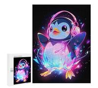 Jigsaw Puzzle for Teenagerss 500 PCS Epic Party Penguin Adult Puzzles Relax Games Pattern Assembly Parent-child Interaction 500 PCS