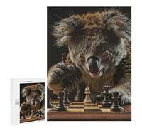 Jigsaw Puzzle for Teenagerss 500 PCS Koala Chess Puzzle for Adults Relax Games Perfect Decoration Birthday And Unique Gifts 500 PCS