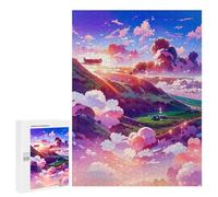 Jigsaw Puzzle for Teenagerss 500 PCS Pastel Sky Dreamscape -1 Jigsaw for Adults Hands-on Game Wall Art Difficult And Challenge 500 PCS
