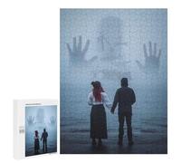 Jigsaw Puzzle for Teenagerss 500 PCS Pirate Ghost Ship Puzzle for Adults Relax Games Perfect Decoration Birthday And Unique Gifts 500 PCS