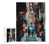 Jigsaw Puzzle for Teenagerss 500 PCS Pontocho Kyoto Adult Puzzles Relax Games Pattern Assembly Parent-child Interaction 500 PCS