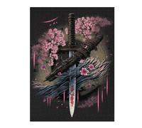Jigsaw Puzzle for Teenagerss 52x38cm/1000pcs Ancient Blade Jigsaw for Adults Hands-on Game Staycation Kill Time Birthday And Unique Gifts 52x38cm/1000pcs