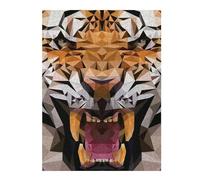 Jigsaw Puzzle for Teenagerss 52x38cm/1000pcs Face Tiger 3d Adult Jigsaw Brain Teaser Game Perfect Decoration Parent-child Interaction 52x38cm/1000pcs