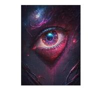 Jigsaw Puzzle for Teenagerss 52x38cm/1000pcs Galactic Eye Dreamscape Puzzles for Adults Toy Wall Decor Presents for Women Unique Gifts for Birthday And Christmas 52x38cm/1000pcs