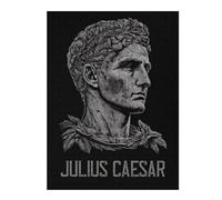 Jigsaw Puzzle for Teenagerss 52x38cm/1000pcs Julius Caesar Adult Puzzles Brain Teaser Game Difficult Challenge Unique Gifts for Birthday And Christmas 52x38cm/1000pcs
