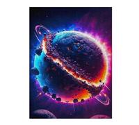 Jigsaw Puzzle for Teenagerss 52x38cm/1000pcs Planetary Wreckage Jigsaw for Adults Hands-on Game Staycation Kill Time Birthday And Unique Gifts 52x38cm/1000pcs