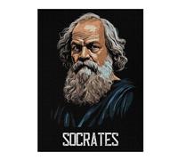 Jigsaw Puzzle for Teenagerss 52x38cm/1000pcs Socrates Jigsaw for Adults Hands-on Game Staycation Kill Time Birthday And Unique Gifts 52x38cm/1000pcs