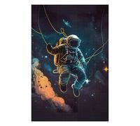 Jigsaw Puzzle for Teenagerss 75x50cm/1000pcs Astronaut Exploring Space Jigsaw Anti-Stress Toys Analysis And Logic Difficult And Challenge 75x50cm/1000pcs