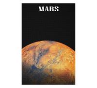 Jigsaw Puzzle for Teenagerss 75x50cm/1000pcs Planet Mars Space Adult Jigsaw Brain Teaser Game Perfect Decoration Parent-child Interaction 75x50cm/1000pcs
