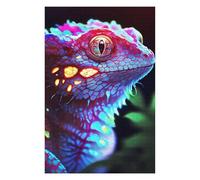 Jigsaw Puzzle for Teenagerss 75x50cm/1000pcs Realistic Lizard Fantasy Jigsaw for Adults Hands-on Game Staycation Kill Time Birthday And Unique Gifts 75x50cm/1000pcs