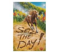 Jigsaw Puzzle for Teenagerss 75x50cm/1000pcs Seize The Day Jigsaw for Adults Hands-on Game Staycation Kill Time Birthday And Unique Gifts 75x50cm/1000pcs
