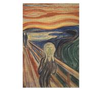 Jigsaw Puzzle for Teenagerss 75x50cm/1000pcs The Scream Adult Puzzles Brain Teaser Game Difficult Challenge Unique Gifts for Birthday And Christmas 75x50cm/1000pcs