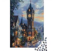 Jigsaw Puzzle For The Big Ben In London 1000 Piece Jigsaw Puzzles for Adults Wooden Jigsaw for Adults & Age 18 Up Family Fun Jigsaws Puzzles 1000pcs (75x50cm)