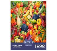 Jigsaw Puzzle Fruit Still Life Art Challenging Intellectual Game Impossible Hard Food Stress Relief Toy 1000 Piece for Men Women Olders Seniors 70x50cm/1000pcs