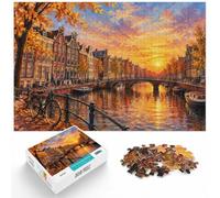 Jigsaw Puzzle Gondola at The Venice 1000pcs (52x38cm) Puzzle Challenge | For quiet Christmas days: 1000-piece jigsaw puzzle for adults; for winter leisure at home with 1000 pieces to assemble.