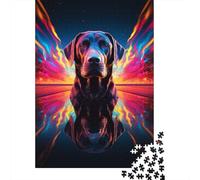 Jigsaw Puzzle Labrador Dog 1000 Piece Jigsaw Puzzles for Adults Paper Jigsaw Puzzles for Adults Stress Reliever 1000pcs (38x26cm)