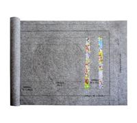 Jigsaw Puzzle Mat, Jigsaw Mat Roll, Puzzle Roll Mat, 66x116cm Gray Felt Puzzle Mat, Portable Non-slip Jigsaw Mat for Efficient Puzzle Solving, for Puzzle Lovers