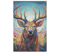 Jigsaw Puzzle Moose 1000 Piece for Adults & Kids Woodiness Puzzle Family 78×53cm
