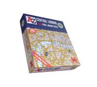Jigsaw Puzzle Multicolour London Map 1000pcs Cardboard 66x50cm Vintage StreetsUK