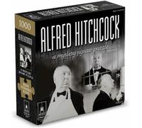 Alfred Hitchcock Mystery 1000 Piece Jigsaw Puzzle with Book REDUCED