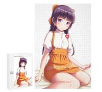 Jigsaw Puzzle, My Little Sister Is Not So Cute, Lapis Puzzle, 1000 Pieces, Wooden Puzzle, Anime Style, Character Puzzle, For Kids, Adults, Home Game, Stress Relief, Play, Atmosphere, For Beginners