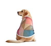 Jigsaw Puzzle of Three Colors Pet T-Shirts for Dogs-Dog Clothes for Large and Medium Dogs, Comfortable Dog Shirts, Perfect for Daily Wear