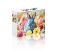 Jigsaw Puzzle, Rabbit Jigsaw Puzzles for Adults 2000 Piece, Flower Puzzle Educational Games, Difficult Puzzles for Challenging, Home Decoration Fun Originality Gifts for Adults Age 12 Years Up I-9
