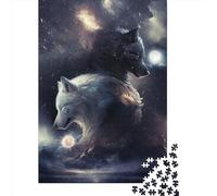 Jigsaw Puzzle Skoll_and_Hati_ Jigsaw Puzzles for Adults 1000 Pieces Paper Jigsaw Wall Art Puzzle Games 1000pcs (38x26cm)