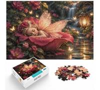 Jigsaw Puzzle Sleeping Fairy Flower Petal 1000pcs (38x26cm) | For Christmas holidays spent indoors, this adult jigsaw puzzle with 1000 pieces suits quiet days around New Year.