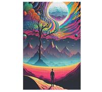 Jigsaw Puzzle Surreal AI Art 1000 Piece for Adults & Kids Woodiness Puzzle Family (78×53cm)