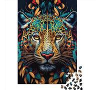 Jigsaw Puzzle The Cunning Jaguar 1000 Piece Jigsaw Puzzles Paper Jigsaw for Adults & Challenge Family 1000pcs (38x26cm)
