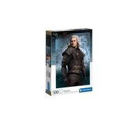 jigsaw puzzle The Witcher cardboard black/blue 500 pieces