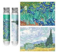 Jigsaw Puzzle Van Gogh Famous Painting Starry Sky Landscape Decompression Toy 2pcs/set Mini Tube Pocket Puzzles Gift