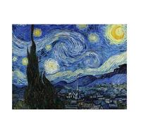 Jigsaw Puzzle - Vincent Night Artwork Set, 2000 Piece Brain Teaser, Scenic Wall Display Puzzle | Suitable for Living Room Party Nights Friends Challenge Rainy Season Pastime Holiday Present