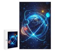 Jigsaw Puzzle1000 PCS Cosmic Harmony Celestial Dance Puzzle for Adults Relaxing Games Improve Memory Unique Gifts for Birthday And Christmas 1000 PCS