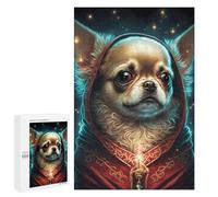 Jigsaw Puzzle1000 PCS Magical Hooded Canine Puzzle for Adults Relaxing Games Improve Memory Unique Gifts for Birthday And Christmas 1000 PCS