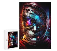 Jigsaw Puzzle1000 PCS Space Odyssey Astronaut's Journey -3 Puzzle for Adults Relaxing Games Improve Memory Unique Gifts for Birthday And Christmas 1000 PCS