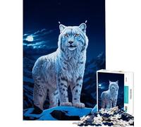 Jigsaw Puzzle1000 Pieces A Glimpse of The Elusive Calming Decorative Toy Perfect Joint between Each Part Smart Play for Casual Social Meetings (Size 38x52cm)