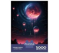Jigsaw Puzzle1000 Pieces Abstract Image of Space Adult Jigsaw Puzzle Hands-on Game For Family Fun Unique Gifts for Birthday And Christmas 52x38cm/1000pcs
