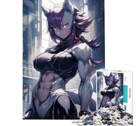 Jigsaw Puzzle1000 Pieces Alien Woman Brain Intelligence Challenge Addictive Toys Hands-on Game Birthday Present Secret Santa Gifts (Size 75x50cm)