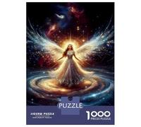 Jigsaw Puzzle1000 Pieces Angel Wings Wall Art Adult Jigsaw Relaxing Games Staycation Kill Time Unique Gifts for Birthday And Christmas 52x38cm/1000pcs