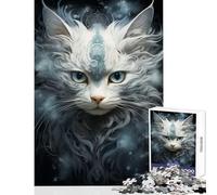 Jigsaw Puzzle1000 Pieces Animal Enigma Art Puzzles for Teenagers For Family Fun Difficult And Challenge Learning Educational Toys (38x52cm)