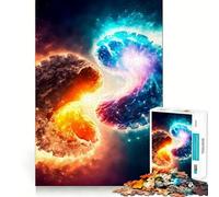 Jigsaw Puzzle1000 Pieces Big Bang Seamless Cut Game Mind Game Gift Casual Play Game Christmas Home Art (50x75cm)