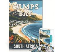 jigsaw puzzle1000 pieces Camps Bay in South Africa | Hands-on Game Challenging To Complete gifts for friends and family 75x50cm