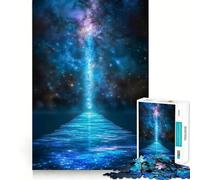 Jigsaw Puzzle1000 Pieces Celestial Pathway To Another Dimension Fine Edge Craft Smart Mind Activity Relax Game Play Christmas Fun Gift (38x26cm)