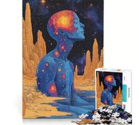 Jigsaw Puzzle1000 Pieces Cosmic Awakening, Brain Teaser Game, Train Your Brain And Hands, Suitable for Desktop Decoration 38x52cm