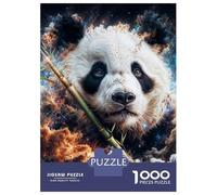 Jigsaw Puzzle1000 Pieces Cosmic Nebula Panda Adult Jigsaw Puzzle Hands-on Game For Family Fun Unique Gifts for Birthday And Christmas 52x38cm/1000pcs