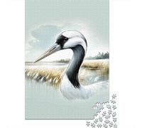 Jigsaw Puzzle1000 Pieces Cranes in The Wild Puzzle for Adults Anti-Stress Toys Perfect Decoration Unique Gifts for Birthday And Christmas 38x26cm/1000pcs