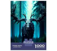 Jigsaw Puzzle1000 Pieces Deer Adult Jigsaw Puzzle Hands-on Game For Family Fun Unique Gifts for Birthday And Christmas 70x50cm/1000pcs
